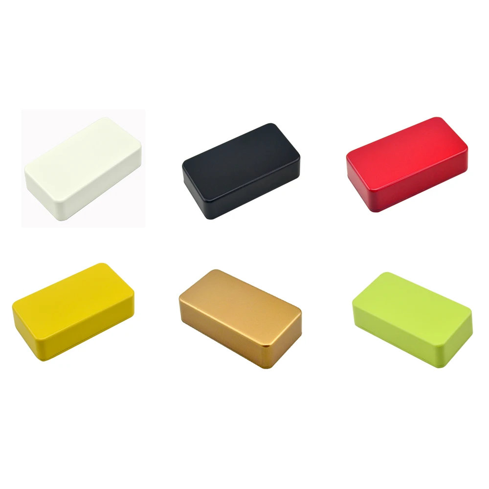 LANDTONE 1590B Style Diecast Aluminum Metal Stomp Pedal Enclosure Colorful Pedal Box For DIY Guitar Effect Pedal Project