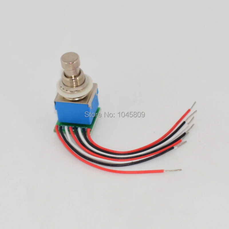 10 X LANDTONE 3PDT 9PIN Guitar Effects Pedal Box Stomp Foot Metal Switch True Bypass-3PDT Latching PCB Electrical Foot Switch