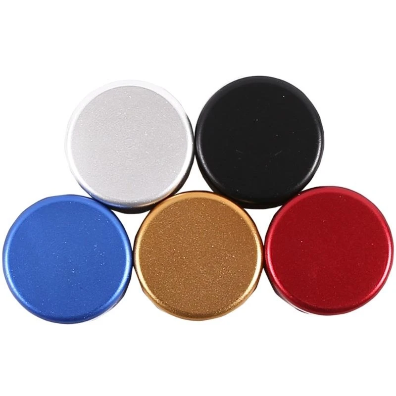 Guitar Effect Pedal Guitar Foot Cap Effect Pedal Pad Cover Aluminum Alloy Foot Switch Toppers Knobs Tool Parts Kits