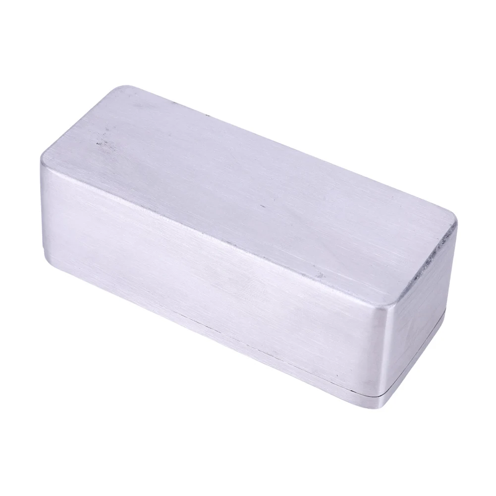 1590A Style Pedal Enclosure with Screws Guitar Effect Pedal Enclosure Die Cast Aluminium Box Enclosures Musical Instrument Kit