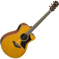 Yamaha AC1M Mahogany Electro Acoustic Guitar Natural