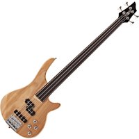 Chicago Fretless Bass Guitar Natural