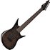 Harlem 7-String Electric Guitar Trans Black - Image 3