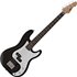 LA Short Scale Bass Guitar Black - Image 3