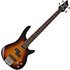 Chicago Short Scale Bass Guitar Sunburst - Image 3