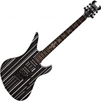 Schecter Synyster Gates Standard Black w/ Silver Pinstripes