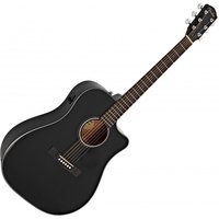 Fender CD-60SCE Dreadnought Electro Acoustic Black