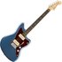 Fender American Performer Jazzmaster Satin Lake Placid Blue - Image 3