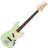 Fender American Performer Mustang Bass Satin Surf Green - Image 3