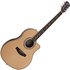 Roundback Electro Acoustic Guitar Natural - Image 3