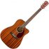 Fender CD-140SCE Dreadnought Electro Acoustic Mahogany - Image 3