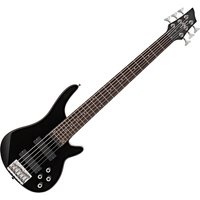 Chicago 6 String Bass Guitar Black