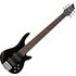 Chicago 6 String Bass Guitar Black - Image 3
