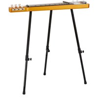Lap Steel Guitar Slide and Stand Gold