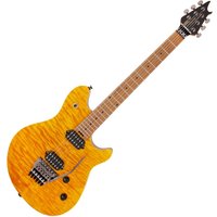 EVH Wolfgang WG Standard QM Baked Maple Fingerboard Transparent Amber