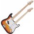 LA Double Neck Bass and Electric Guitar Sunburst - Image 3