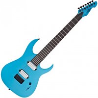Harlem S 7-String Electric Guitar Blue Sparkle