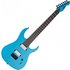 Harlem S 7-String Electric Guitar Blue Sparkle - Image 3