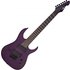 Harlem S 7-String Fanned Fret Guitar Purple Sparkle - Image 3
