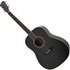 Dreadnought Left Handed Acoustic Guitar Black - Image 3