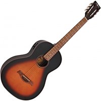 Parlour Electro-Acoustic Guitar Vintage Sunburst