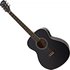 Student Left Handed Electro Acoustic Guitar Black - Image 3