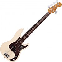 Fender American Professional II Precision Bass V RW Olympic White - Image 1
