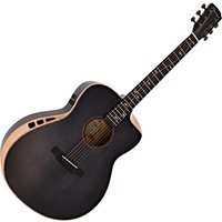 Hartwood Sonata-FX Jumbo Electro-Acoustic Guitar Black
