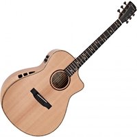 Hartwood Sonata-FX Concert Electro-Acoustic Guitar Natural - Image 1
