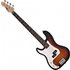 LA Left Handed Bass Guitar Sunburst - Image 3