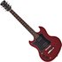 Brooklyn Left Handed Electric Guitar Red - Image 3