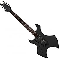 Harlem X Left Handed Electric Guitar Black
