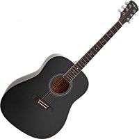 Dreadnought Acoustic Guitar Black