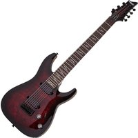 Schecter Omen Elite-7 7 String Black Cherry Burst
