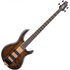 Cort C4 Plus OVMH 4-String Bass Antique Brown Burst - Image 3