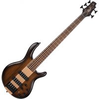 Cort C5 Plus OVMH 5-String Bass Antique Brown Burst