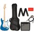 Squier Affinity Stratocaster HSS Pack Lake Placid Blue - Image 3