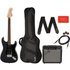 Squier Affinity Stratocaster HSS Pack Charcoal Frost Metallic - Image 3