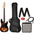 Squier Affinity Precision Bass PJ Pack 3-Color Sunburst - Image 3