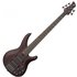 Yamaha TRBX505 5-String Bass Guitar Translucent Brown - Image 3