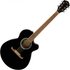 Fender FA-135CE Concert Walnut Fingerboard Black - Image 3