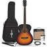 Student Electro Acoustic Guitar Sunburst 15W Acoustic Amp & Accessory Pack - Image 3