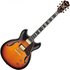 Ibanez AS113 Semi Hollowbody Brown Sunburst - Image 3