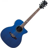 EKO NXT A100CE Electro Acoustic See Through Blue