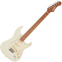 JET Guitars JS-300 Roasted Maple Olympic White