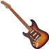 JET Guitars JS-300 Roasted Maple Left Handed Sunburst - Image 3