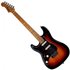 JET Guitars JS-400 Roasted Maple Left Handed Sunburst - Image 3