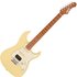 JET Guitars JS-400 HSS Roasted Maple Vintage Yellow - Image 3