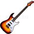 JET Guitars JS-600 Ebony Brown Sunburst - Image 3