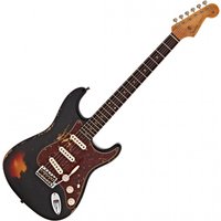 Fender Custom Shop 62 Stratocaster Heavy Relic RW Black #R134072 - Image 1